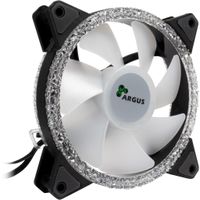 Inter-Tech Argus RS-071 RGB 120x120x25 case fan 4-pins PWM fan-connector - thumbnail