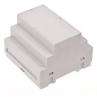 TRU COMPONENTS TC-7910884 DIN-rail-behuizing 88 x 90 x 65 ABS-V0 Grijs 1 stuk(s)