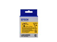 Epson Label Cartridge Heat Shrink Tube (HST) LK-6YBA14, zwart/geel D14 mm (2,5 m)