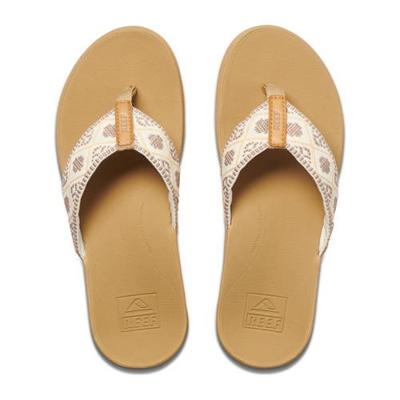 Reef Ortho-Bounce Woven teenslippers wit Reef Ortho-Bounce Woven teenslippers wit