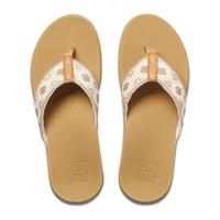 Reef Ortho-Bounce Woven teenslippers wit