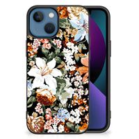 Bloemen Hoesje voor Apple iPhone 13 Dark Flowers - thumbnail