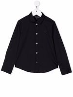 Emporio Armani Kids chemise à boutonnière - Noir - thumbnail