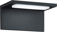 Trio wandlamp Trave led 700 lumen 17 cm aluminium antraciet