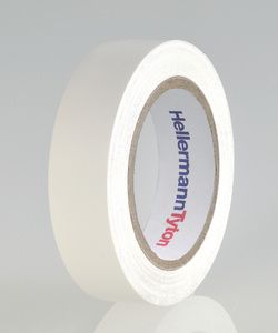 HellermannTyton HelaTape Flex 15 710-00105 Isolatietape HelaTape Flex 15 Wit (l x b) 10 m x 15 mm 1 stuk(s)