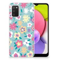 Samsung Galaxy A03S TPU Case Flower Power - thumbnail