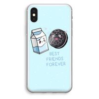 Best Friend Forever: iPhone XS Transparant Hoesje - thumbnail