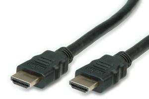 VALUE HDMI Ultra HD Kabel met Ethernet, M/M, zwart, 1 m