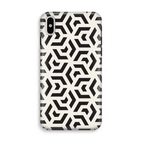 Crazy pattern: iPhone X Tough Case - thumbnail