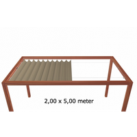 Harmonicadoek 2,00 x 5,00 meter