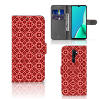 OPPO A9 (2020) | A5 (2020) Telefoon Hoesje Batik Rood