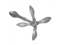 Pro+ Paraplu anker 3,2 kg, gegalvaniseerd, eivormige kop