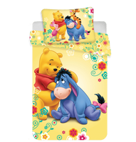 Winnie The Pooh & Ioor dekbedovertrek 100 x 135 cm - Katoen - thumbnail