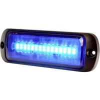 WAS Frontflitser W218 1471 12 V/DC, 24 V/DC werkt op boordnet Opbouw, Schroefmontage Blauw - thumbnail