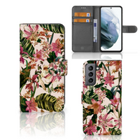 Samsung Galaxy S21 FE Hoesje Flowers