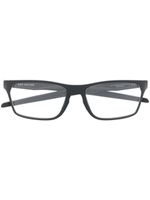 Oakley lunettes de vue rectangulaires à plaque logo - Noir