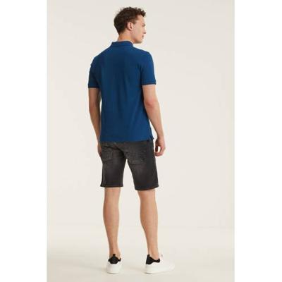 PME Legend regular fit jeans short Skyhawk zwart
