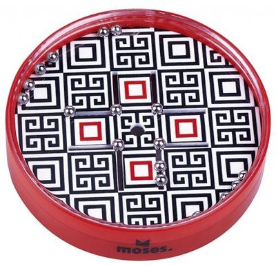 Moses behendigheidsspel Up and Down rood 10 cm Moses behendigheidsspel Up and Down rood 10 cm