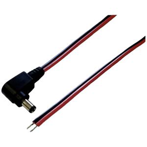 BKL Electronic Laagspannings-aansluitkabel Laagspanningsstekker - Open kabeleinde 5.5 mm 2.1 mm 2.00 m 1 stuk(s)