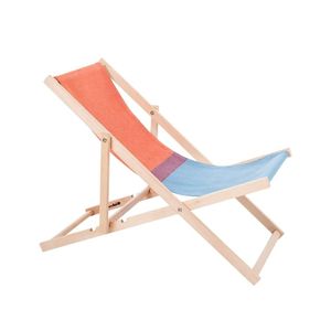 Weltevree Beachrocker loungestoel Red/Blue