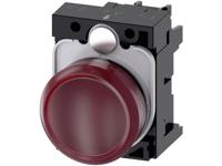 Siemens SIRIUS ACT 3SU1106-6AA20-1AA0 Verlichte melder Plat Rood 230 V/AC 1 stuk(s)