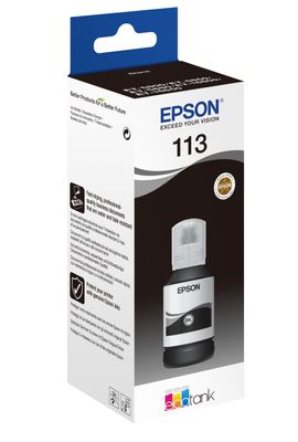 Epson C13T06B140 113 EcoTank Navulinkt Origineel Epson Zwart 127 ml