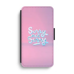 Sorry not sorry: iPhone XS Max Flip Hoesje