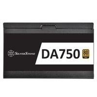 Silverstone DA750 Gold power supply unit 750 W 20+4 pin ATX ATX Zwart - thumbnail