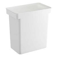 Yamazaki 5617 TOWER Voedingscontainer voor huisdieren (12 KG), wit, polypropyleen/ABS-hars/POM-hars/siliconen, minimalistisch, 41 x 24 x 42,5 cm