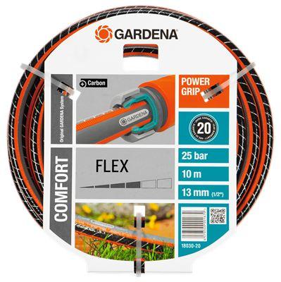 Gardena 18030 tuinslang 10 m Bovengronds Zwart, Oranje Stof/Weefsel