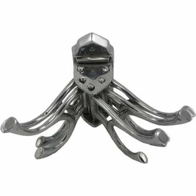 Aluminium Kapstok - 5 Haken (25 cm)