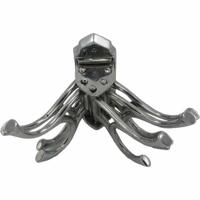 Aluminium Kapstok - 5 Haken (25 cm)