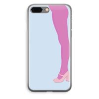 Pink panty: iPhone 8 Plus Transparant Hoesje - thumbnail