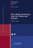 New Bank Insolvency Law for China and Europe - Volume 1: China - Qingjiang Kong, Shuai Guo, Xiaobo Fan, Xiaoliang Fan - ebook - thumbnail