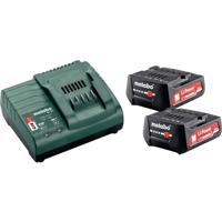 Metabo Basic-Set 12V 2 x 2.0 Ah 685300000 Accu en acculader voor gereedschap 12 V 2 Ah Li-ion - thumbnail