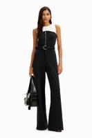 Gecombineerde jumpsuit - BLACK - L - thumbnail