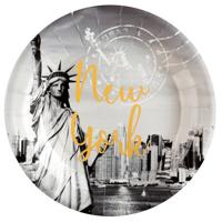 Bordjes New York City met vrijheidsbeeld 10 stuks