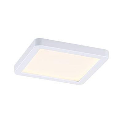 Paulmann 93039 LED-paneel Inbouwverlichting Areo VariFit IP44 Warmwit 118x118 mm Vierkant incl. 1x6,5 Watt Wit Plafondlamp Kunststof 3000 K