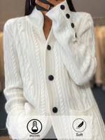 Loose Wool/Knitting Casual Cardiganï¼ˆCan Be Worn Up To A Weight Of 130 Pounds)