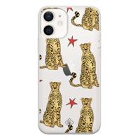 iPhone 12 transparant hoesje - Stay wild