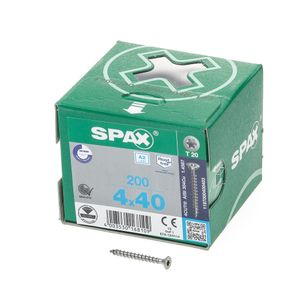 Spax pk t20 rvs vd 4,0x40(200)