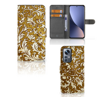 Wallet Case Xiaomi 12 Pro Barok Goud - thumbnail