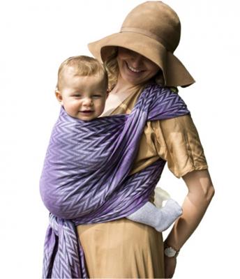 Luna Dream draagdoek Sling Herringbone Purple Luna Dream draagdoek Sling Herringbone Purple