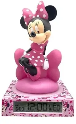 Minnie Mouse digitale wekkerlamp 25 cm