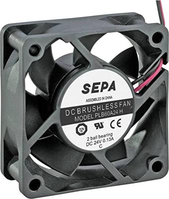 SEPA PLB60A24SE16A Axialfan 24 V/DC 36.7 m³/h (L x B x H) 60 x 60 x 25mm