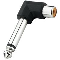 Adapter 6,3 mm mono-jack naar cinch-bus, schuine NTA-175A