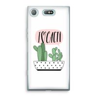 I love cacti: Sony Xperia XZ1 Compact Transparant Hoesje