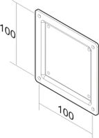 Neomounts FPMA-VESA100 VESA conversieplaat 75 naar 100