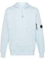 C.P. Company hoodie Diagonal Raised en polaire - Bleu