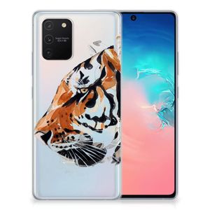 Hoesje maken Samsung Galaxy S10 Lite Watercolor Tiger